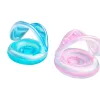 Blue and pink baby swimming rings, adjustable safety swimming rings for babies learning to swim Item Picture